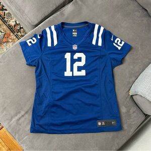 Nike NFL Indianapolis Colts #12 Andrew Luck Women's Football Jersey Size XL